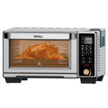 WHALL Air Fryer Toaster Oven   30QT Convection Oven, 11-In-1 Steam Oven, Touchscreen, 4 Accessories