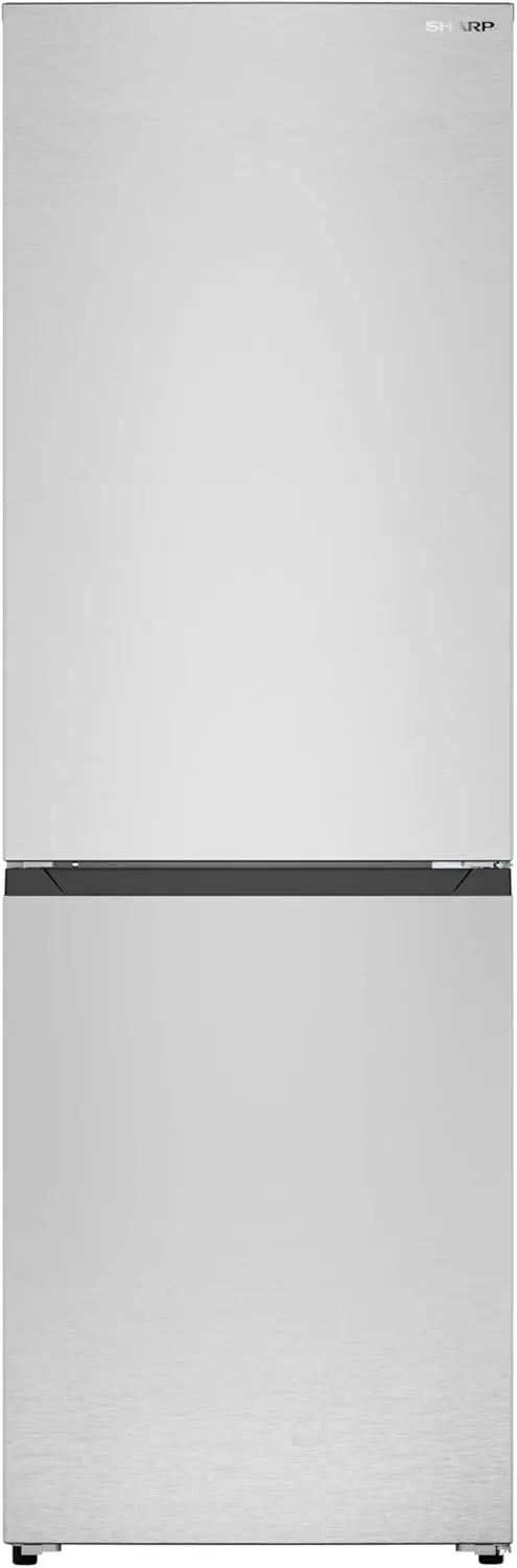 Sharp Counter-Depth Bottom-Freezer Refrigerator | 24-Inch Wide, 11.5 Cu. Ft. Energy-Efficient Model with Sleek, Space-Saving Design