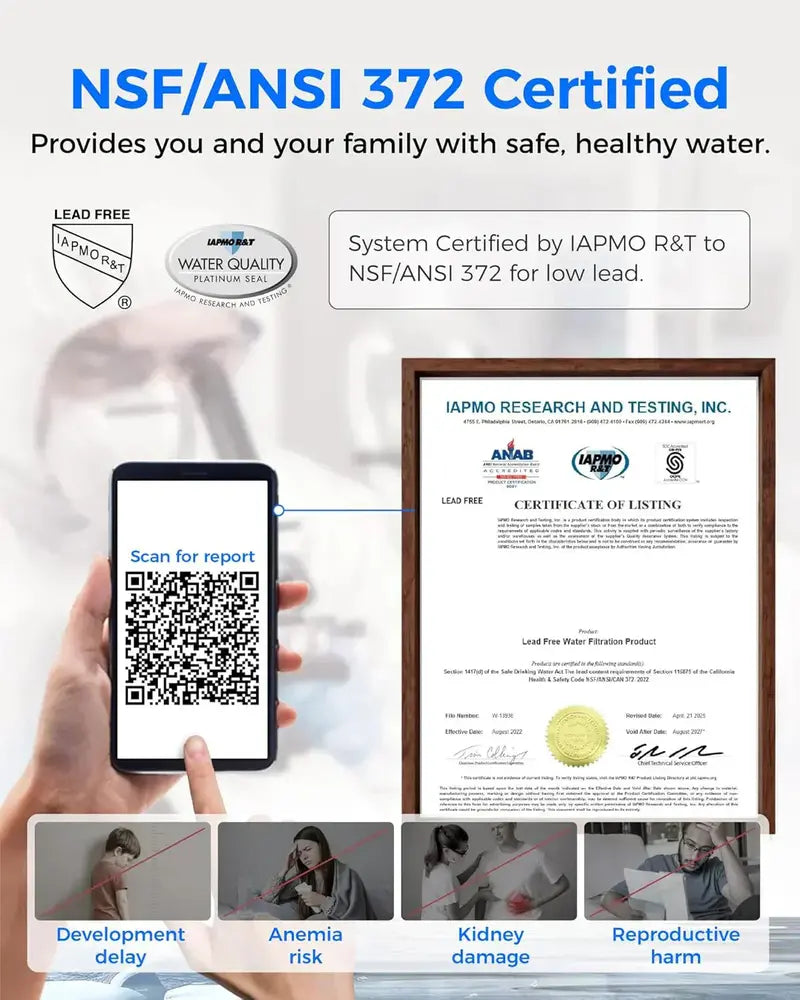 Waterdrop WD-A2 Countertop RO System – 3:1 Pure-to-Drain Ratio