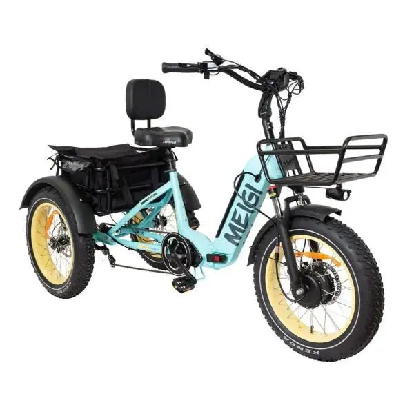 Silverado 20 Folding Electric Tricycle – 48V/14Ah, 750W Motor, Wide-Tread Design, 150 kg Load Capacity