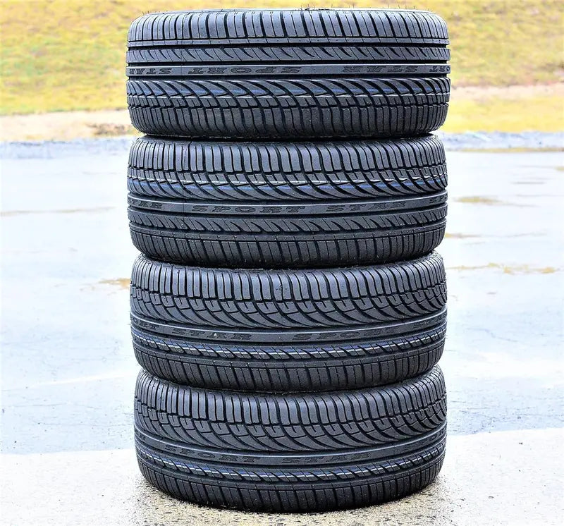 Set of 4 All-Season Radial Tires – F215/60R16, 99V XL Load Rating, 4-Ply BSW with UTQG 380AA