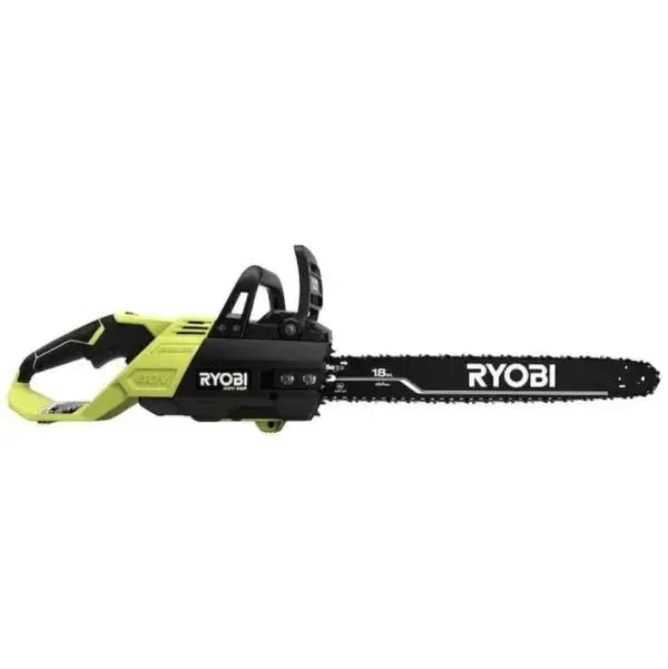 RYOBI 40V Cordless Chainsaw Kit – Includes Battery & Charger, Green Design