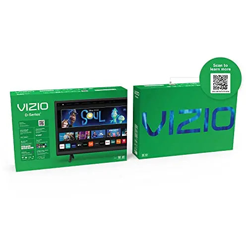 VIZIO D-Series 40″ Full HD Smart TV – 1080p Resolution, AMD FreeSync, Apple AirPlay & Chromecast Built-in
