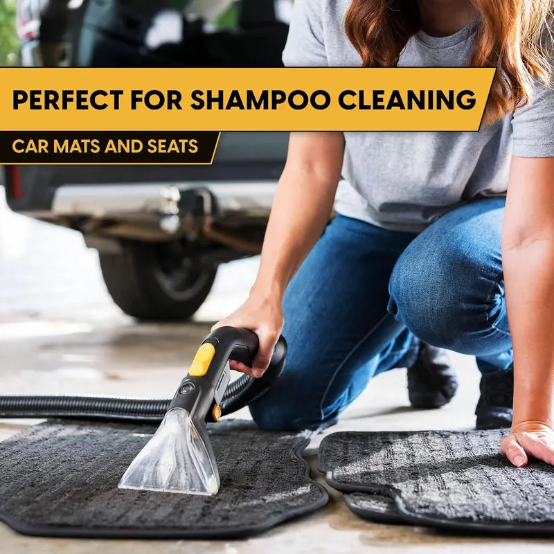 Vacmaster 3-in-1 Cleaning System – Wet/Dry Vacuum + Upholstery Shampooer for Deep Carpet & Fabric Care