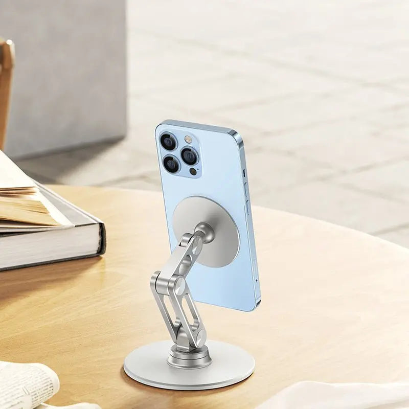 Rotatable MagSafe Phone Stand – Adjustable Angle & Stable Magnetic Grip
