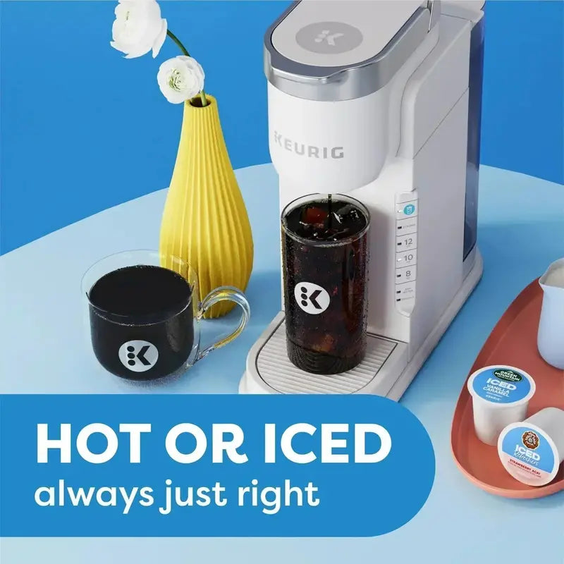 Single-Serve K-Cup Iced Coffee Maker: Compact Brew System for Chilled Specialty Drinks