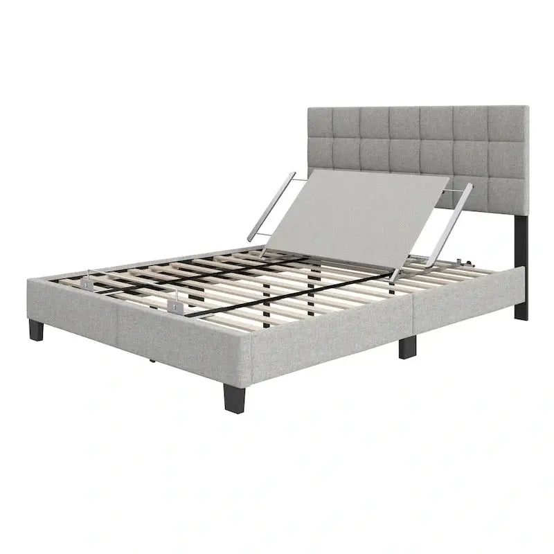 Lightweight Adjustable Power Base Kit – Wireless Remote-Controlled Bed Frame with Heavy-Duty Support and Quick Setup
