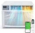 ROVSUN 8000 BTU Window Air Conditioner with Heating Function – Compact AC/Heater Combo Unit