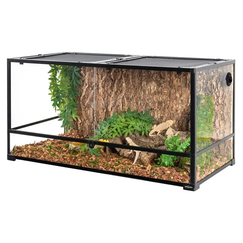 REPTIZOO 120-Gallon Premium Reptile Enclosure – Spacious & Ventilated Design