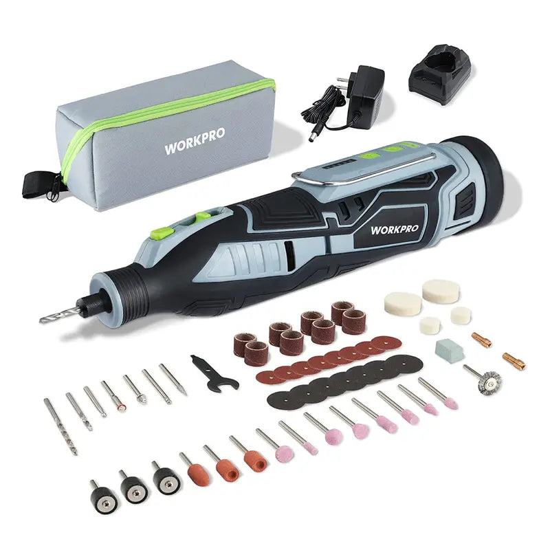 WORKPRO 12V Cordless Rotary Tool Kit – Compact DIY & Craft Engraving Solution