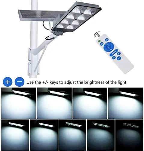 Solar Street Flood Light – 450W All-in-One Yard & Arena Security Lighting System