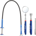 WORKPRO 4-Piece Telescoping Auto Repair Kit – Magnetic Pickup Tools & Inspection Mirror