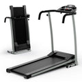 LED-Display Folding Treadmill – Home Running Machine with Phone Holder & Smooth Fold Design