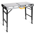 WORKESS Folding Welding Table – Heavy-Duty Adjustable Metal Workbench with 1000 lbs Load Capacity