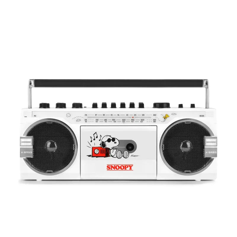 Snoopy BX-85 Bluetooth Cassette Player Boombox – Retro-Style Audio System