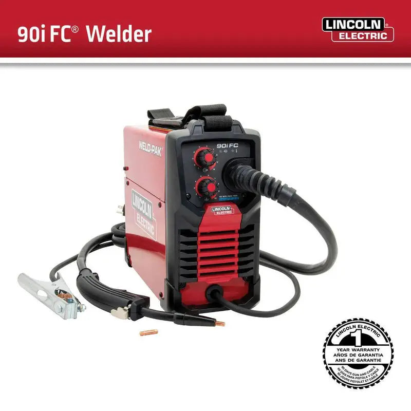 Lincoln Electric Weld-Pak 90i FC Flux-Cored Welder – Gasless Wire Feed System (Model K5255-1)