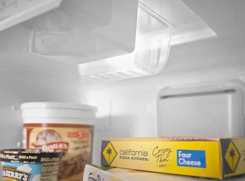 Whirlpool 16 Cu Ft Frost-Free Upright Freezer – White Model with Digital Controls and Energy-Efficient Operation