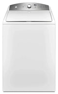White Top-Loading Washing Machine – Reliable Full-Size Laundry Appliance