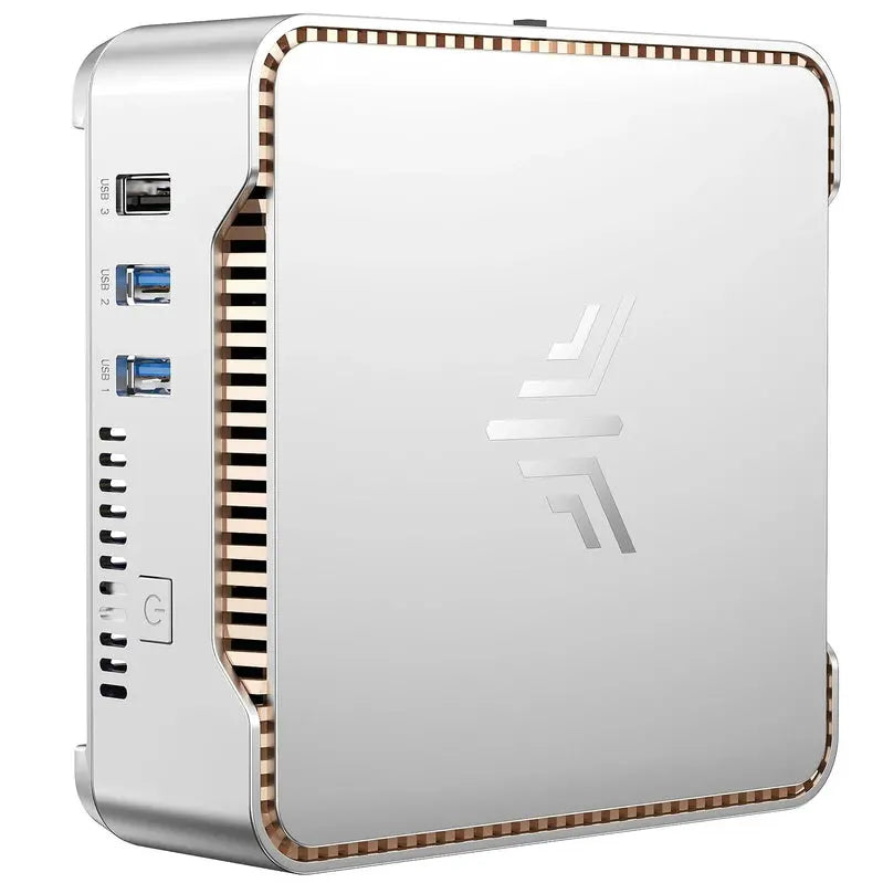 Kamrui GK3Plus Mini PC – 16GB DDR4 RAM, 512GB M.2 SSD, Compact Desktop Replacement