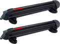 Yakima PowderHound 6-Pair Ski and Snowboard Carrier – Quiet Mount, Black Finish