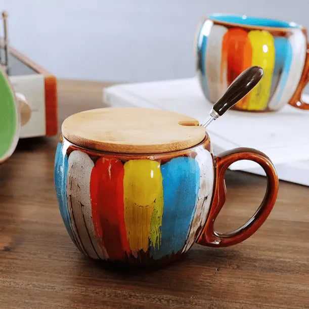 Zonema Kokoro Dual Mug Set – Two Complementary Ceramic Espresso Cups